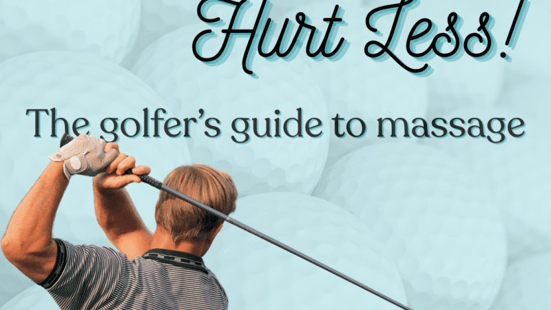 golfers guide to massage